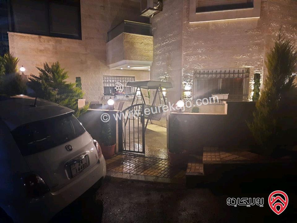 شقة أرضية مساحة 150م داخلي و 70م خارجي للبيع في عمان - ابو نصير