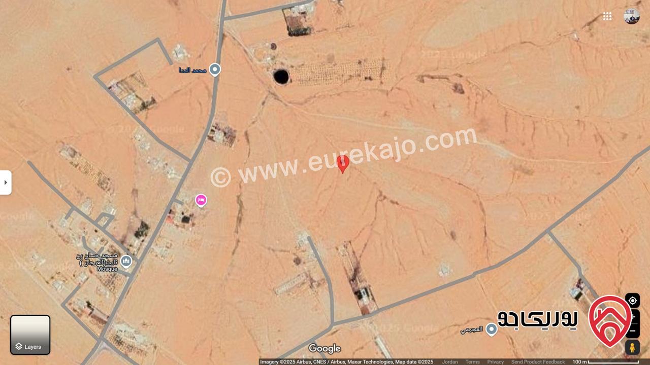 أرض مساحة 6 دونم و 479م للبيع في محافظة العاصمة - أراضي جنوب عمان القرية ارينبة الغربية