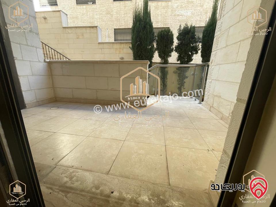 شقة شبه ارضية مساحة 200م وترس خارجي 99م ومدخل مستقل للايجار في عمان - تلاع العلي