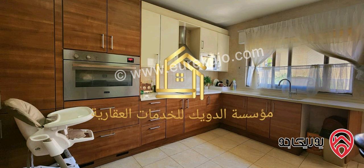 شقة فارغة سوبر ديلوكس طابق أرضي مساحة 200م داخلي و 40م خارجي للايجار في عمان - ضاحية النخيل