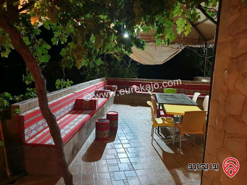 مزرعة مساحة الأرض 7 دونم و 335م والبناء 200م للبيع في السلط
