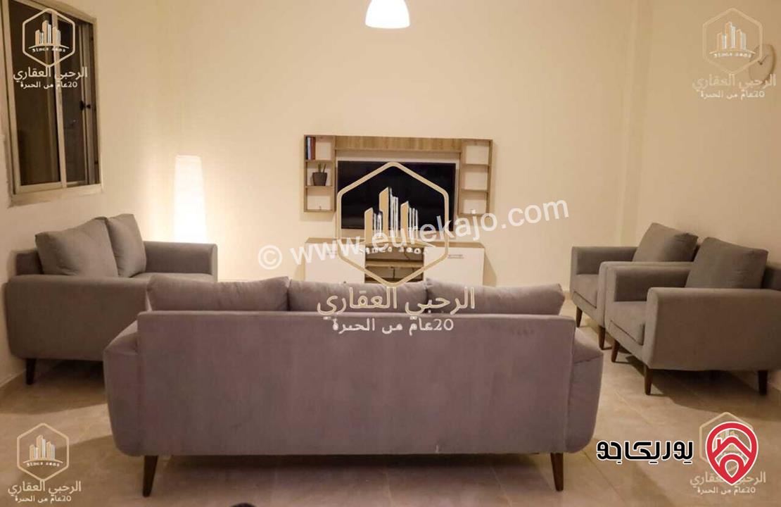 شقة مجددة مساحة 175م ارضية للايجار في عمان - اللويبدة