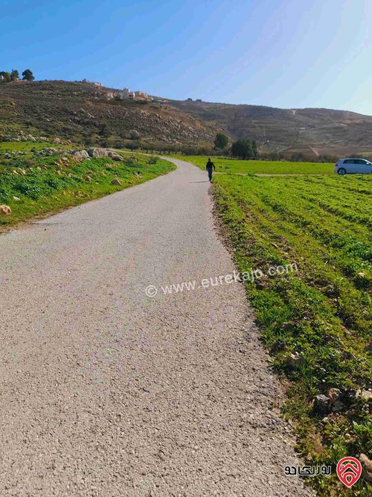 أرض مساحة 4215م من أصل 34 دونم للبيع في السلط 