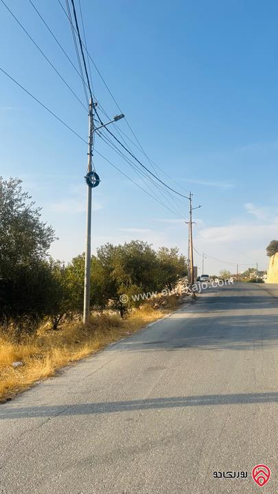 قطعة ارض مساحة 5 دونم و 856م للبيع في منطقة ماحص البلقاء منطقة قصور وفلل بجانب قصر الامير حسين ميرزا اطلالة غربية من المالك مباشرة 