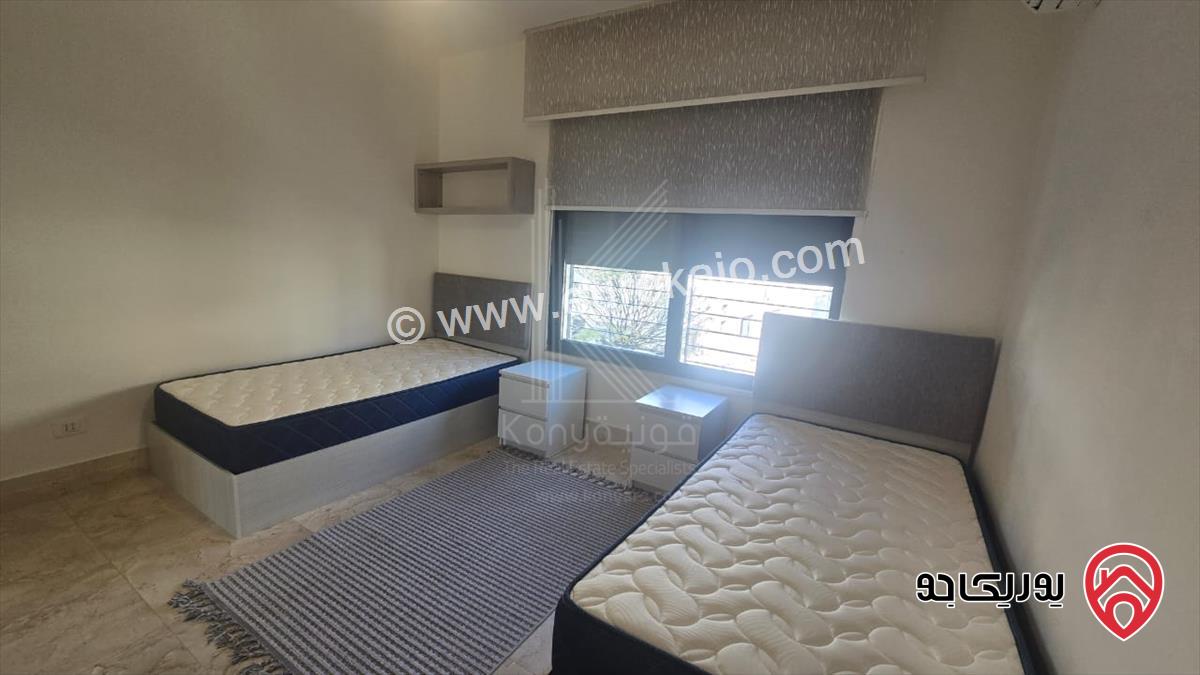 شقة مفروشة فاخرة دوبلكس مساحة 230م داخلي و 60م خارجي للايجار في عمان - الدوار الرابع