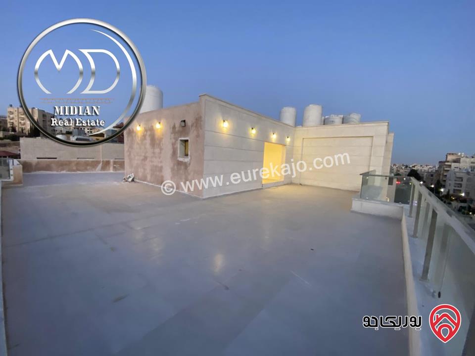 شقق دوبلكس جديدة للبيع في عمان - الجاردنز طابق اخير مع روف مساحات 235م & 280م مع تراسات تشطيبات و ديكورات فاخرة اطلالة رائعة