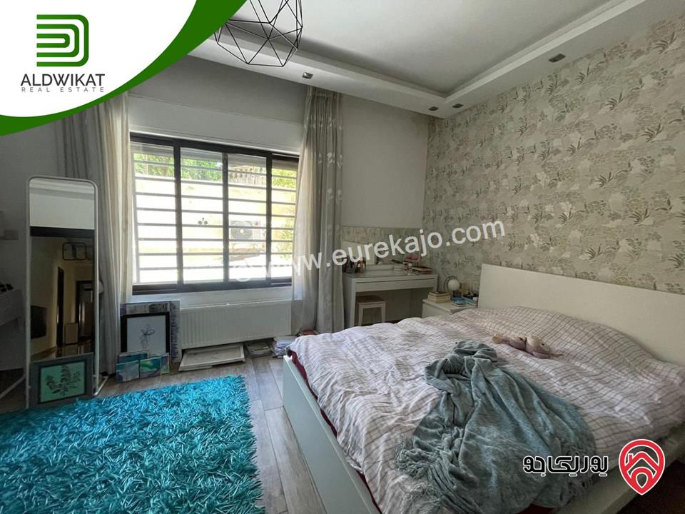 شقة ارضية دوبلكس للبيع في عمان - ام السماق مساحة 350م ومساحة الحديقة 50 و الترس 55م موقع مميز