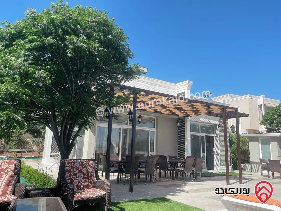 مزرعة مساحة الأرض 1200م والبناء 140م للبيع في جرش