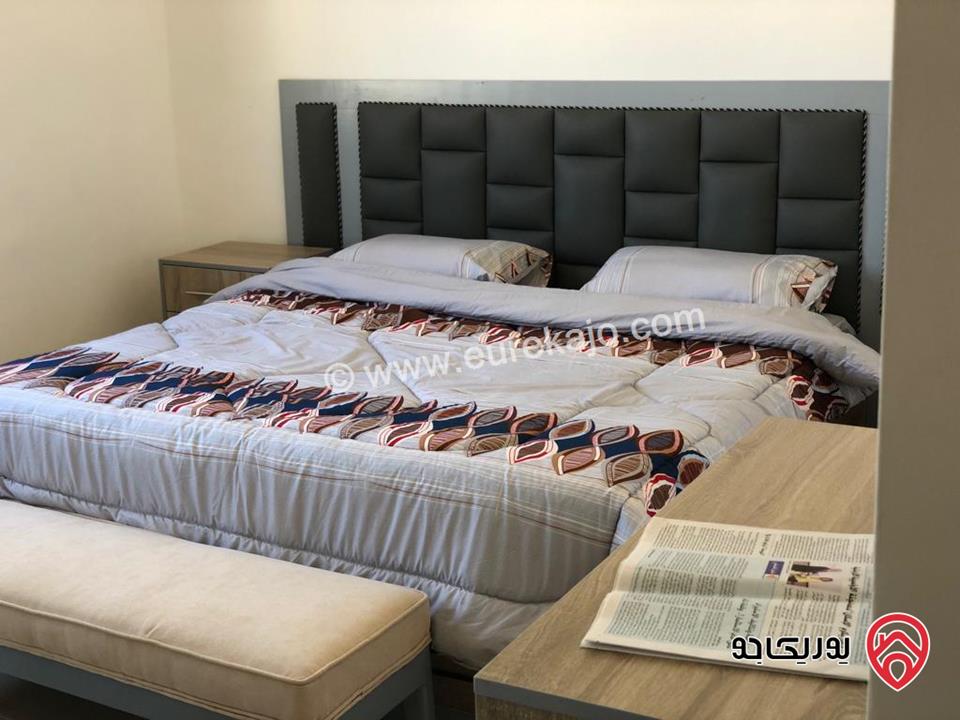 شقق مفروشة فاخرة للايجار في عمان - ام السماق مساحات 100م & 135م تشطيبات و ديكورات سوبر ديلوكس بموقع مميز جداً