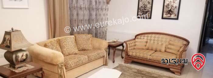 شقة مفروشة مساحة 175م طابق ثاني للايجار في عمان - خلدا