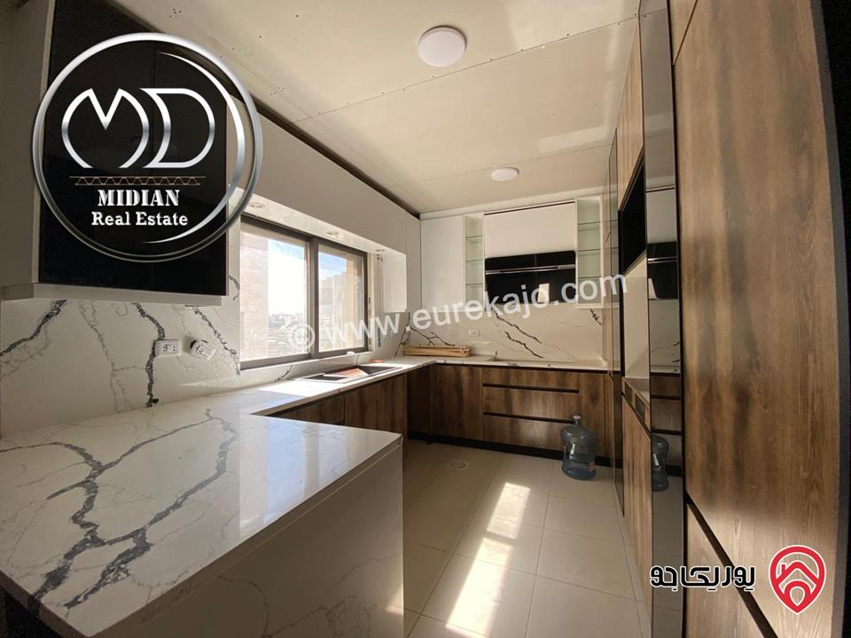 شقة فارغة للايجار في عمان - حي الصحابة طابق ثاني مساحة 175م تشطيبات سوبر ديلوكس اطلالة رائعة بسعر مميز