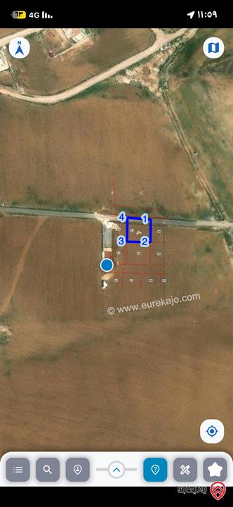 ارض للسكن او للاستثمار مساحة 480م للبيع في عمان - قرية سالم بجانب شارع الميه سكن ج