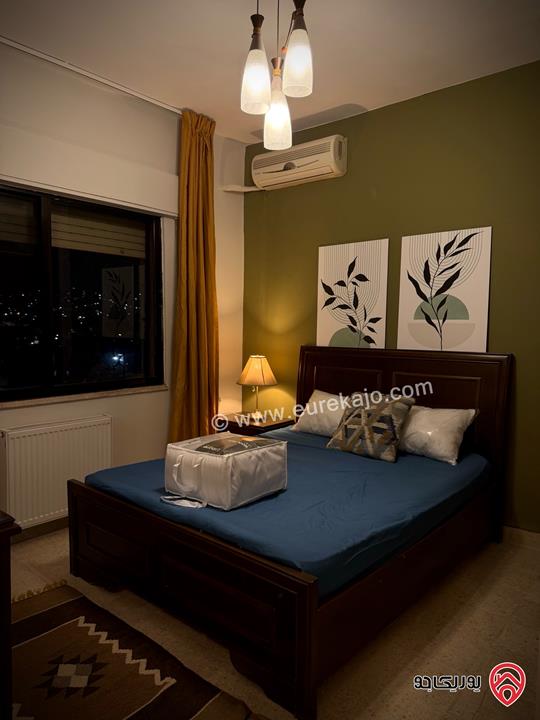 شقة مفروشة طابق ثالث مساحة 110م للايجار في عمان - اللويبدة جديد لم تسكن 