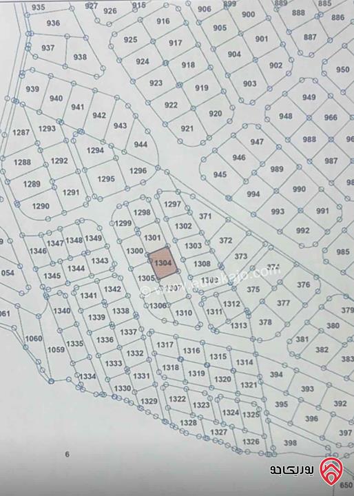 قطعة ارض مساحة 500م للبيع في عمان - ابو نصير 