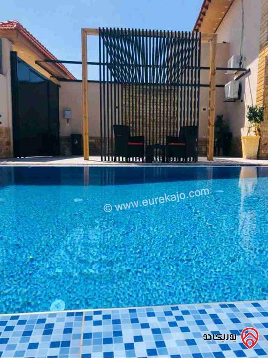 مزرعة مساحة البناء 170م على أرض 300م للبيع او للبدل في البحر الميت - الرامة