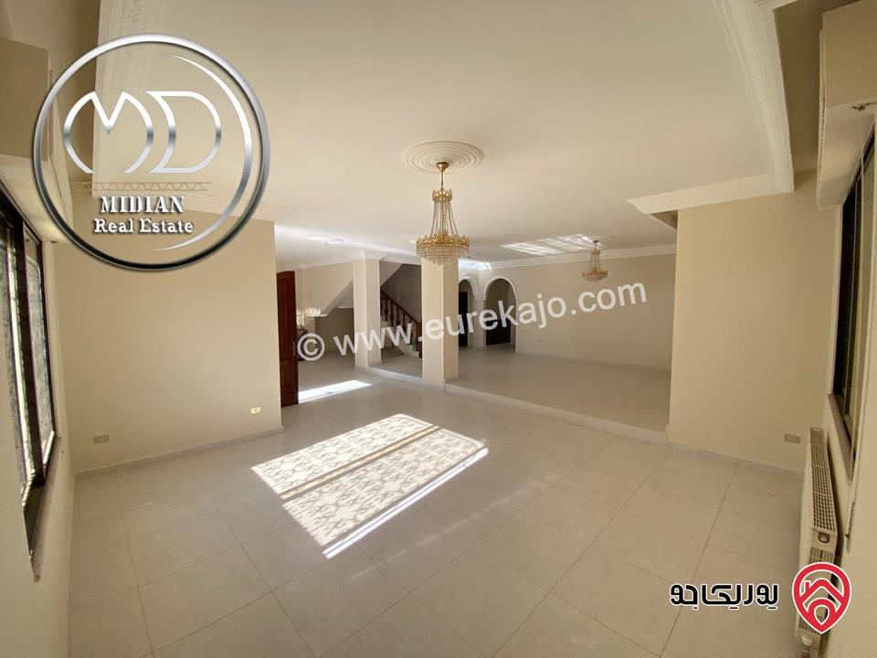 فيلا مستقلة فارغة للايجار في عمان - خلدا مساحة 500م تشطيبات و ديكورات فاخرة بسعر مميز