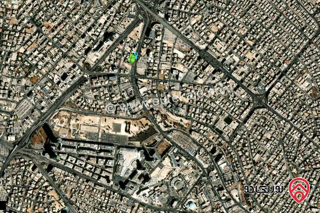 قطعتين أرض تجاريتين مساحة القطعة الأولى 476م و الثانية 900م للبيع في عمان - اللويبدة