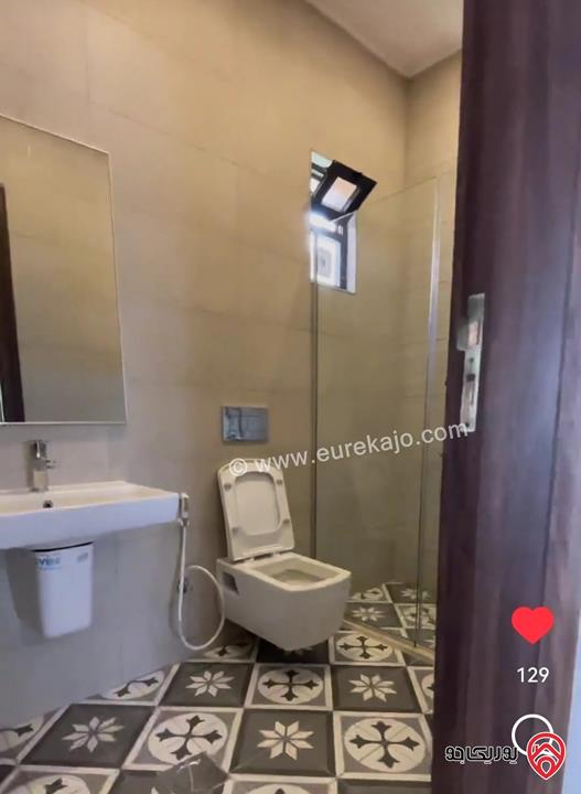 رووف فاخر مفروش مساحة 100م للايجار في عمان - ام السماق 