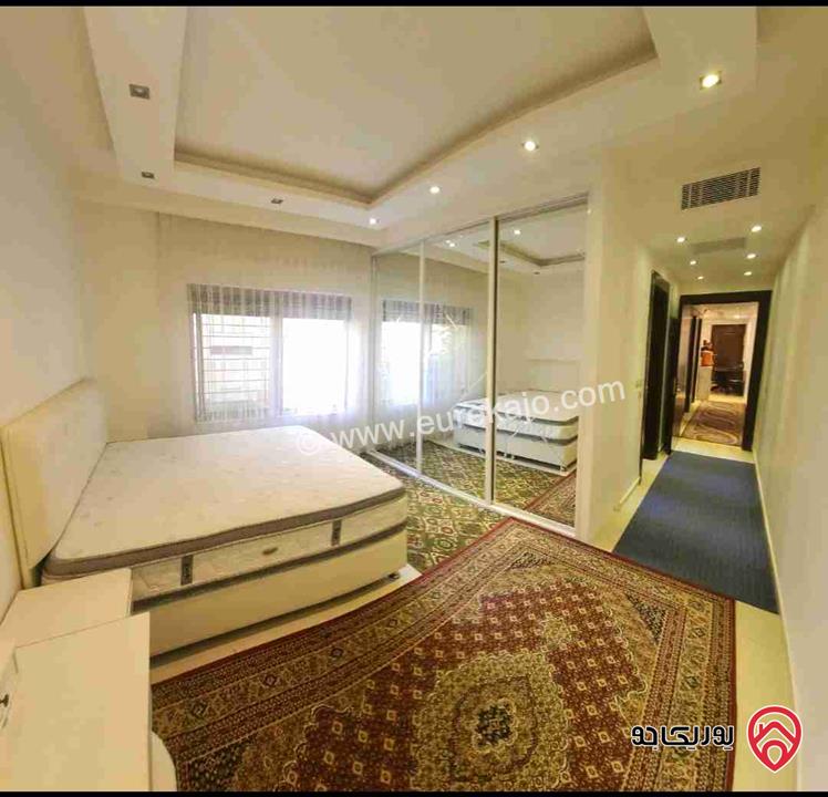 شقة أرضية مساحة 103م للايجار مفروشة في عمان - الرابية 