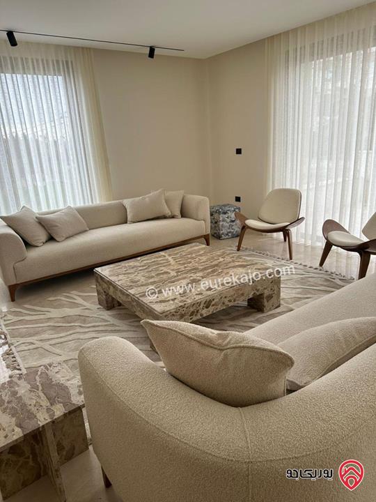 شقة ارضية مفروشة مساحة 240م للايجار في عمان - عبدون