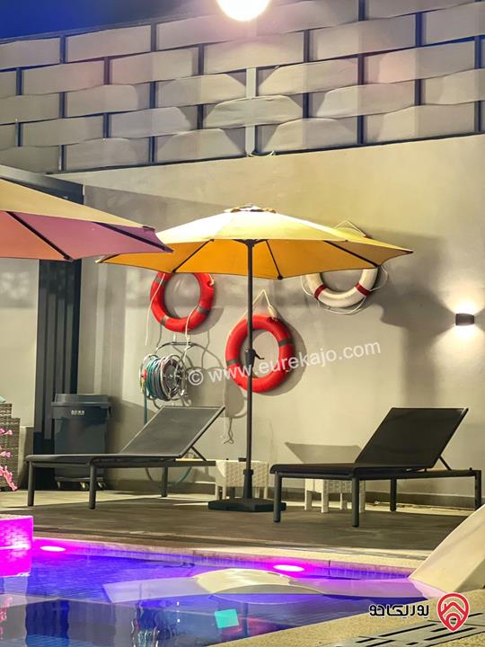 مزرعة وشاليه MOON VILLA للايجار اليومي في البحر الميت - الرامة 