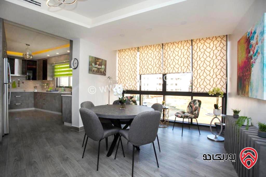 شقة مفروشة طابق أول مساحة 120م للإيجار في عمان - دير غبار