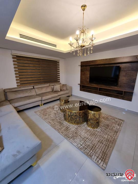 شقة مفروشة طابق أول مساحة 200م للايجار في عمان - عبدون 