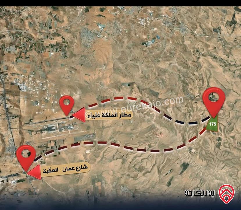 ارض مساحة 10 دونم للبيع من أراضي الموقر الزباره بسعر مغري جدا من المالك 