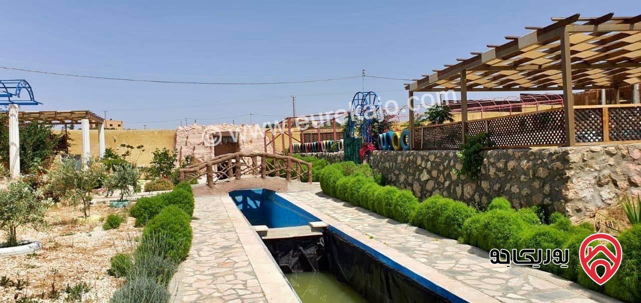 مزرعة مميزة جدا على أرض 4 دونم و 91م للبيع من أراضي جنوب عمان - منطقة حوارة