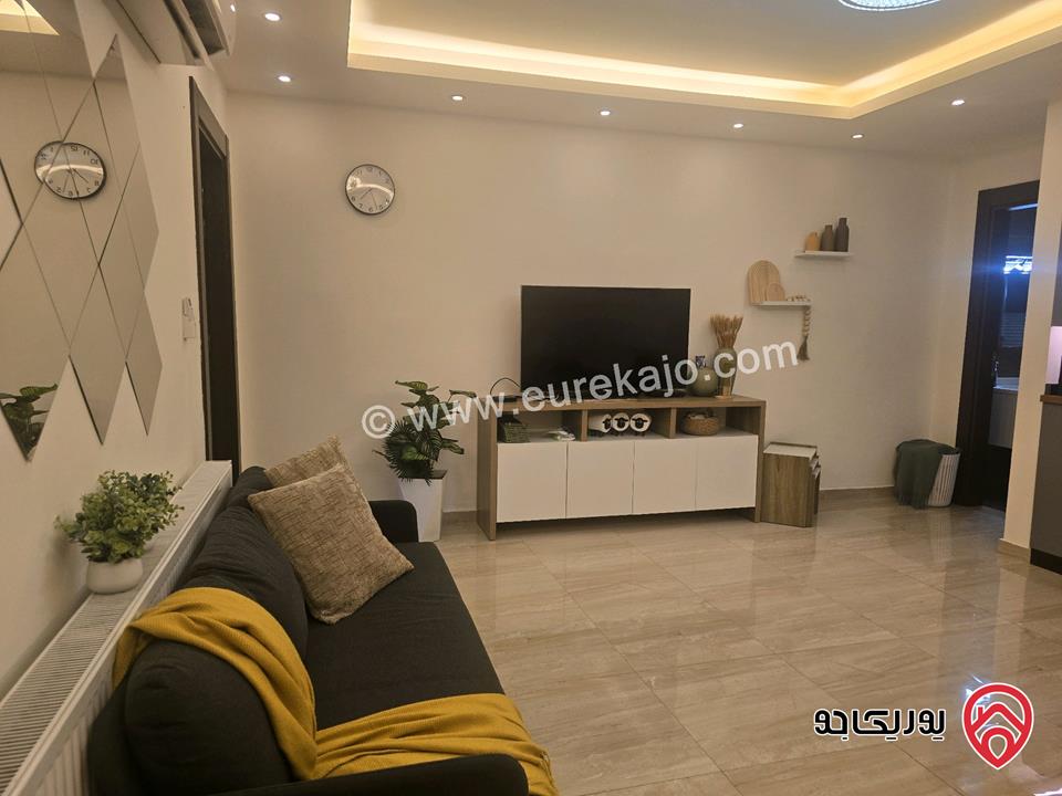 شقة فندقية ارضية مساحة 85م للايجار مفروشة في عمان - مجمع سرايا دير غبار ٢