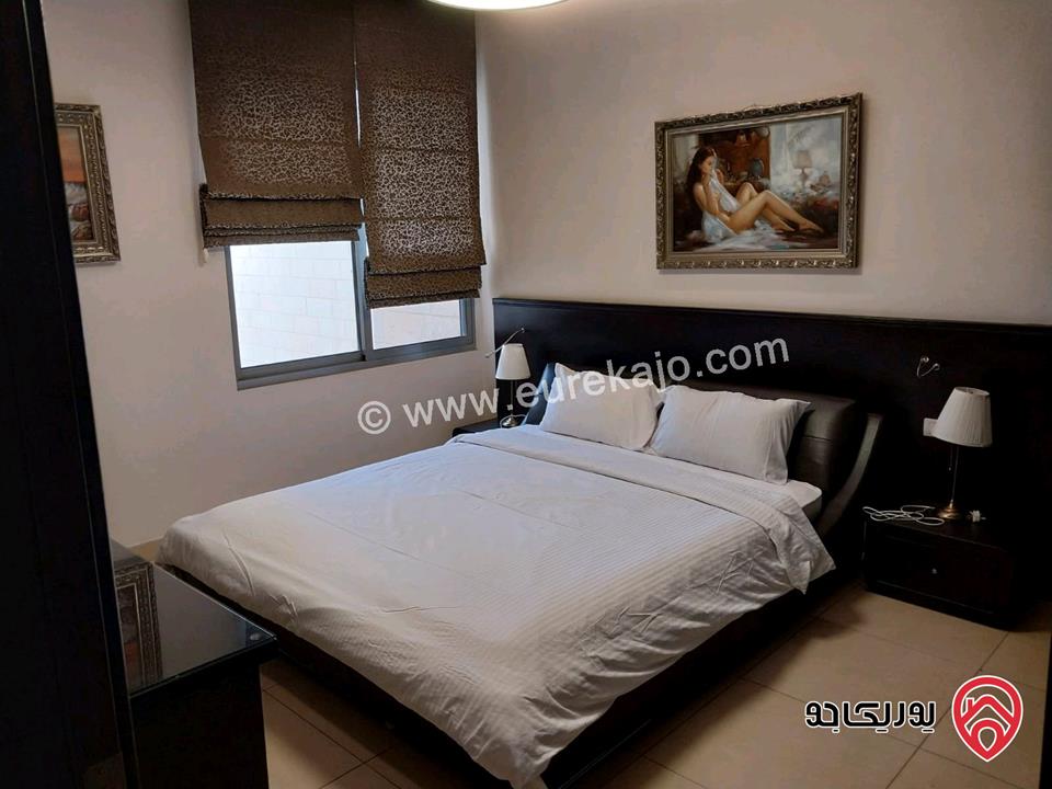 شقة مفروشة مساحة 120م مع مسبح للإيجار في عمان - عبدون 