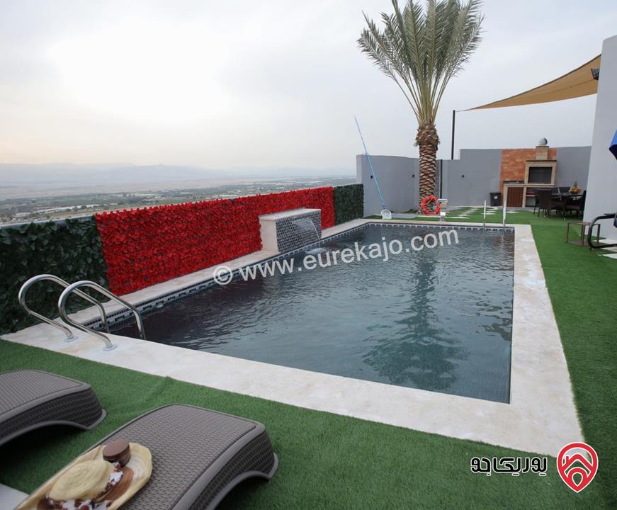 شالية مفروش حديث للبيع في الشونة الجنوبية – منطقة الكرامة