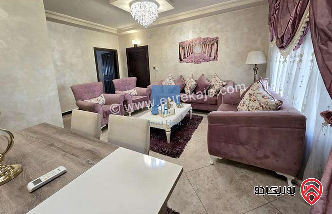 شقة أرضية فاخرة للبيع في عمان - خلدا 130م مع ترس 30م تشطيب سوبر ديلوكس بسعر مغري