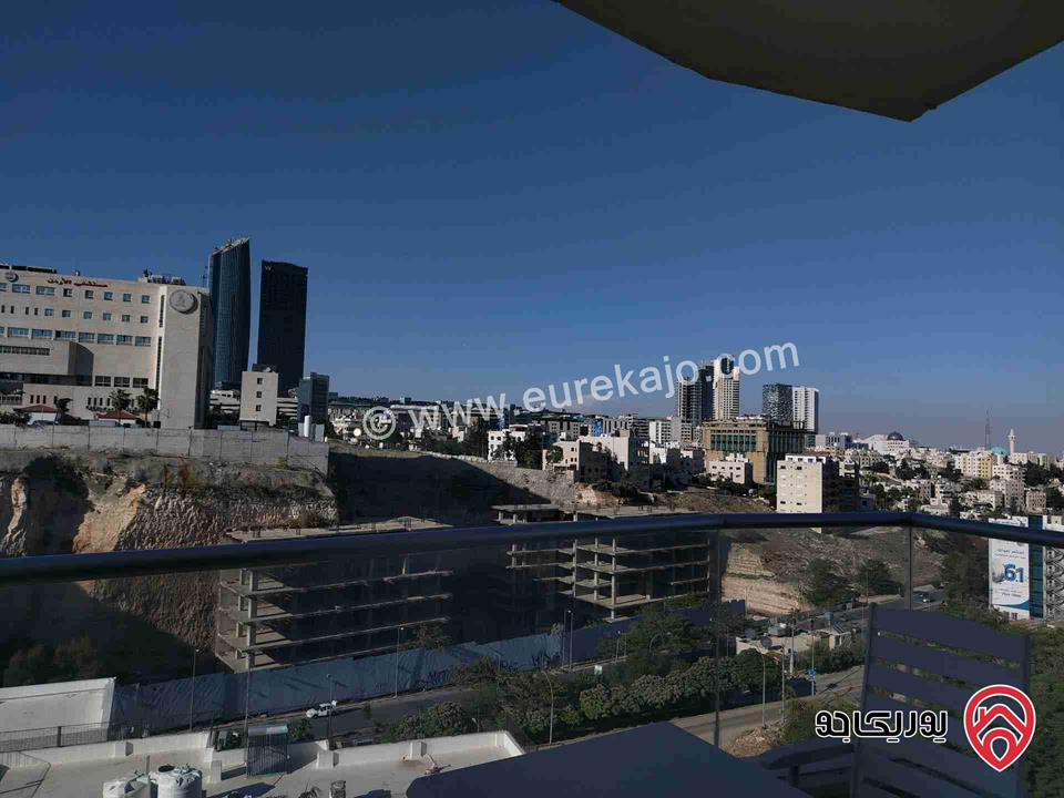 شقة مفروشة للإيجار بالقرب من فندق Amman west مساحة 100م