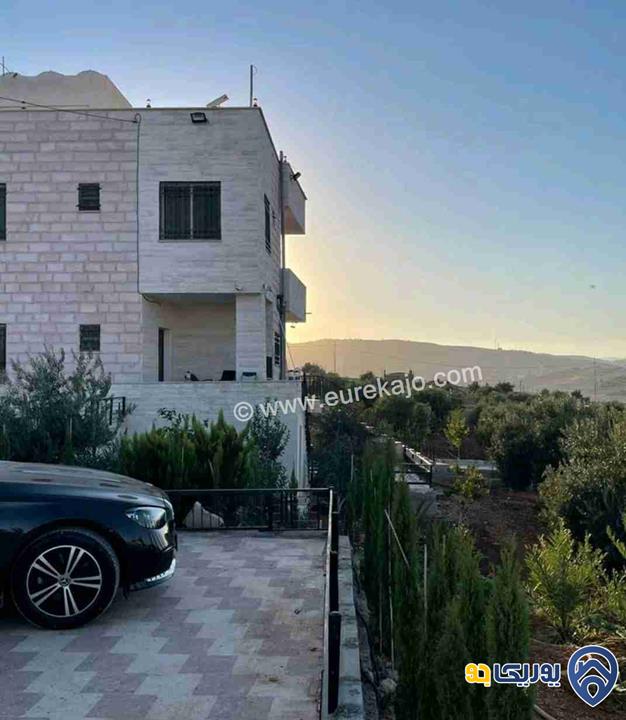 مزرعة في القنية اطلالة عاليه وخلابه مشجرة بالاشجار المثمرة بمساحة 6800م