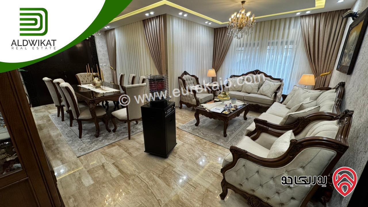 شقة أرضية للبيع في عمان - خلدا مساحة البناء 170م و مساحة الترس 20م موقع مميز