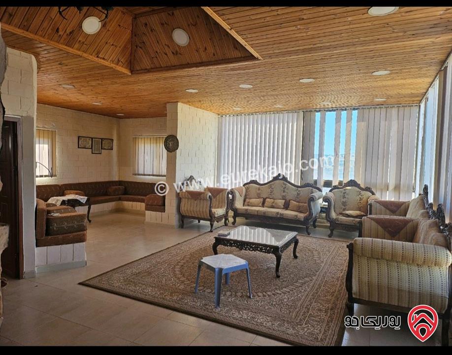 مزرعة مساحة الأرض 5 دونم و 925م والبناء 270م للبيع في اربد - حاتم