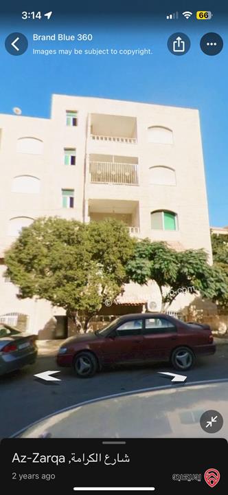 شقة طابق اول مساحة 140م للبيع في الزرقاء الجديدة مقابل فندق الجوابرة