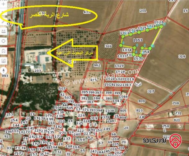 قطعة أرض مساحة 10791م للبيع في الكرك - الربة 