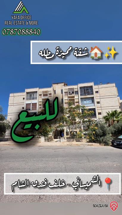 شقة طابق ثالث مساحة 227م للبيع في عمان - الشميساني