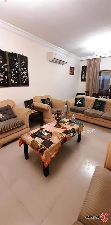 شقة مفروشة مساحة 120م للايجار في عمان - ام اذينة 