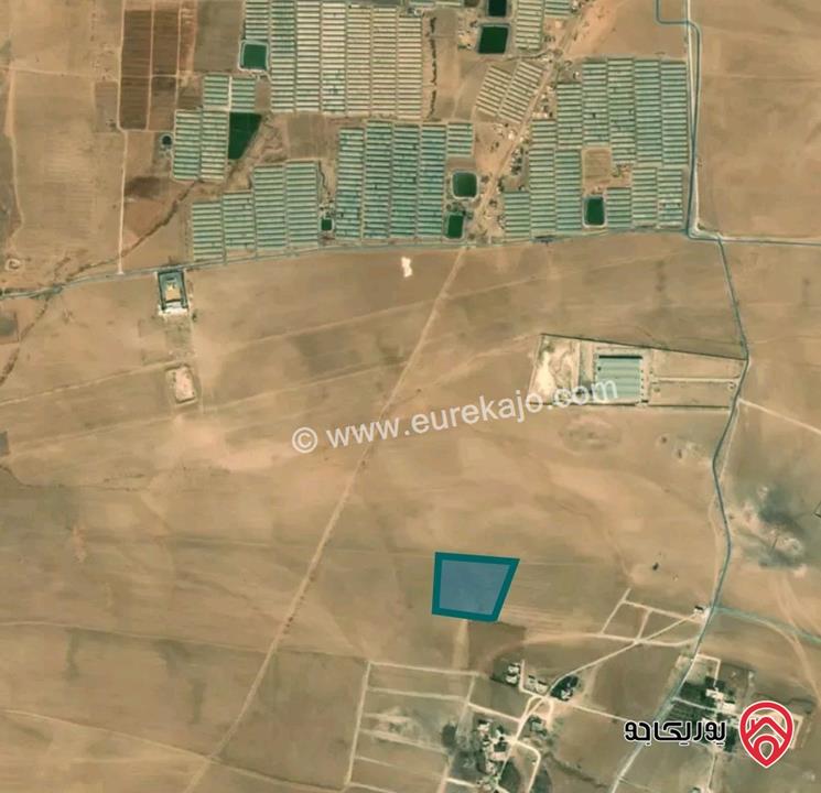 قطعة أرض مساحة 15 دونم و 500م للبيع من أراضي جنوب عمان - المشتى