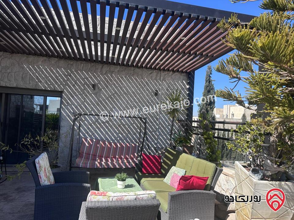 شقة طابق ثالث دوبلكس مساحة 200م للبيع في عمان - حي الصحابة – رجم عميش