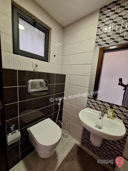 شقة مفروشة طابق أول مساحة 120م للايجار مفروشة في عمان - عبدون 