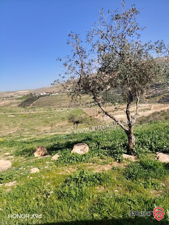 قطعة ارض مساحة 3400م للبيع في جرش على شارع جرش الزرقاء الرئيسي