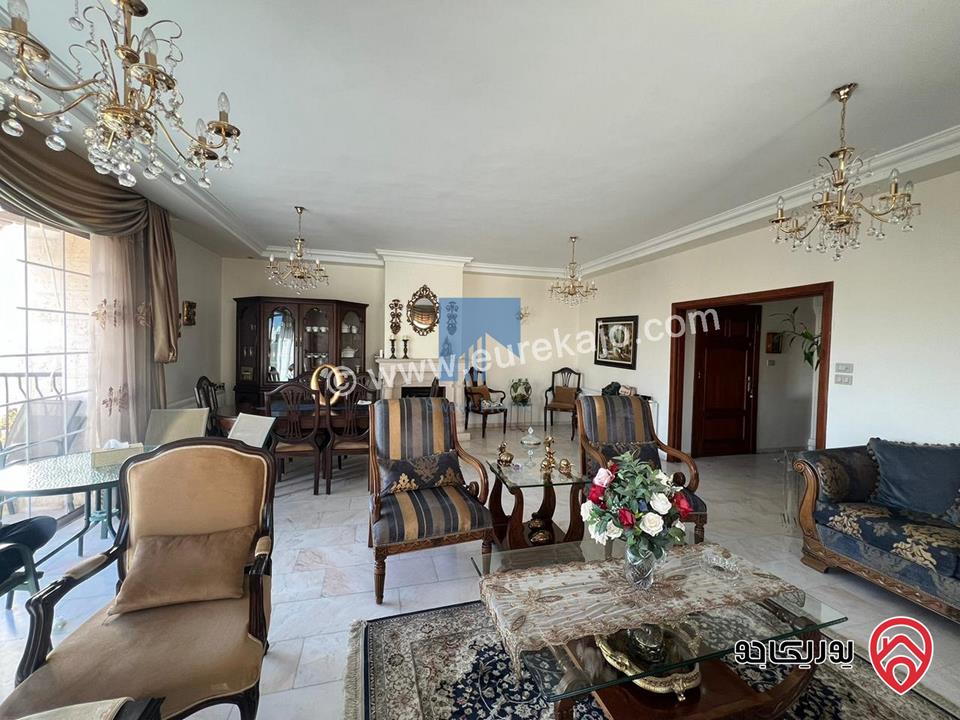 شقة فاخرة للبيع في عمان - خلدا - العوجانية قرب الهمشري طابق ثالث 213م تشطيب سوبر ديلوكس بسعر مغري