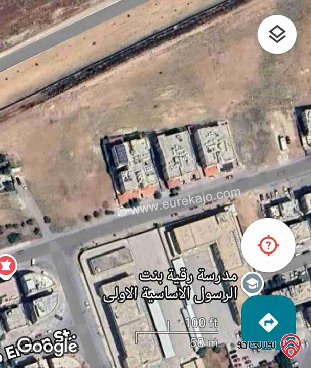ارض استثمارية مساحة 715م للبيع في عمان - ماركا بالقرب من المطار