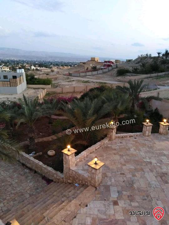 مزرعة مساحة الأرض 1 دونم و 750م مع فيلا 300م للبيع في الغور - جوفة الكفرين