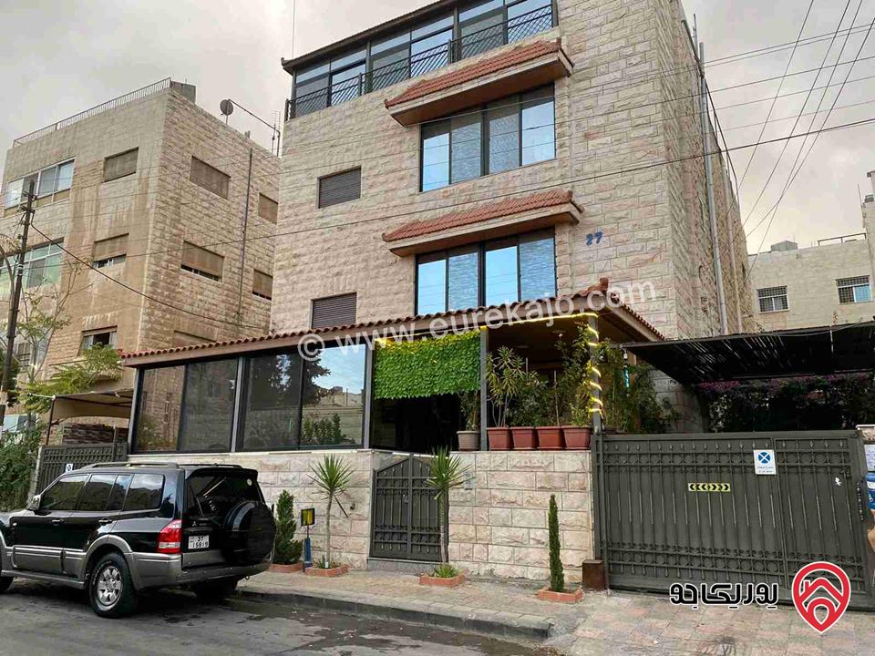 عمارة على أرض 470م للبيع في عمان - جبل الحسين خلف سكينة شارع حيفا