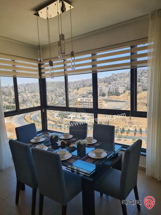 شقة مفروشة فاخرة شبه أرضية مساحة 140م للايجار في عمان - عبدون